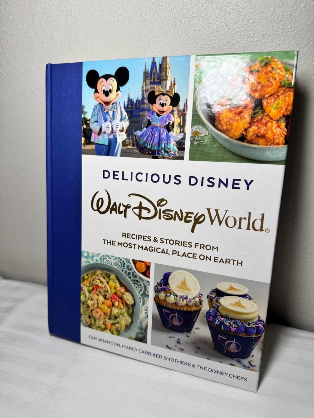 Disney Delicious Disney Cookbook - Blue and White Cover